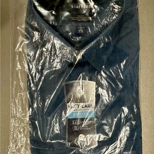 Stafford Classic Blue Dress Shirt